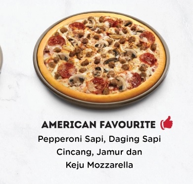 American Favorite Pizza Hut dan Harganya